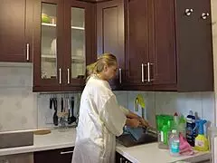 Hey, stuck teacher, take this hard doggy pounding now