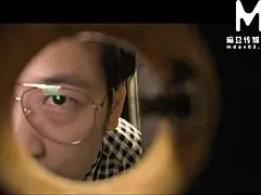 Newlywed Wife Cheats Hard in Toilet with Rough Stall Owner