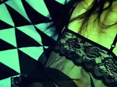 no mercy as milf opens holes in favorite stockings for rough anal