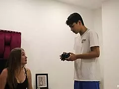 Cheating with Stepmother Turns into Wild Fuck