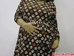 Ever wonder how a pregnant mature girl feels her first tight hole play?