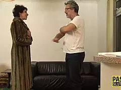 hey, this tied up blindfolded milf sub gets fingered hard!