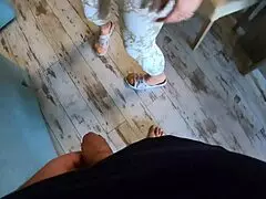 Watch Milfycalla's cheating stepmom slap and dirty talk in close-up!