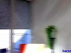 British Mature In Uniform Takes Turns Doggystyling