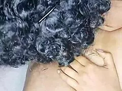 Licking that hot desi Indian bhabhi’s hairy pussy now!