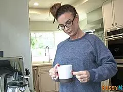 Milf Dances, Squirts Giant Dildos