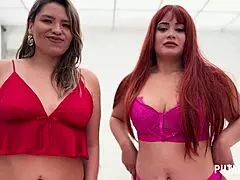Big-Ass Latinas Gaby and Katalina Fuck Tito Torbe Hard!