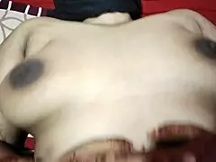 huge boobs milf punished with a strapon by her big ass roommate