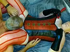 Steampunk grannys, uh, fingring & cunni till they cum, ya know?