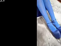 Milf Perfect Body With Pantyhose And Eight Inch Heels