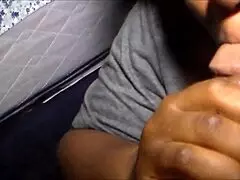 Busted a Nut on Her Face After Intense Sucking Session