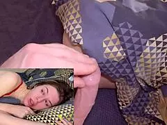 Juicy Milf Takes Stepson's Dick In Wet Pussy And Gets Facial Cumshot