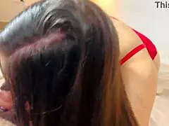 Venezuelan wife craves cock and cum