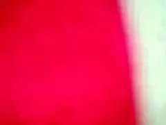 Submissive BBW licks ass in lingerie during homemade worship session