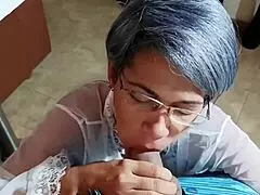 Unbelievable! My stepfather leaves me with his wife, and I end up banging her over and over!