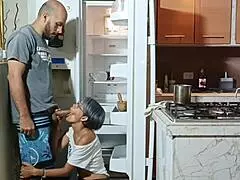 Unbelievable! My stepfather leaves me with his wife, and I end up banging her over and over!