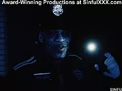 OFFICER HALLoween checks a MILF at work for a sensual blowjob and big cock masturbation