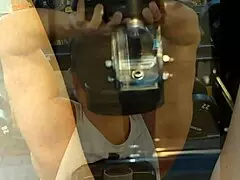 Blonde With Swollen Pussy Met At Gym