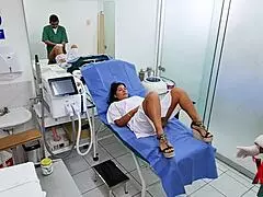 Gynecologist Fucks Submissive Peruvian Milf In Lingerie With Toys