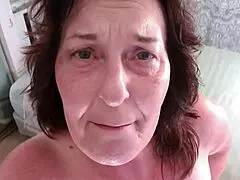 i flash my tits outdoor and get fucked by him, cumshot on me, jena larose style