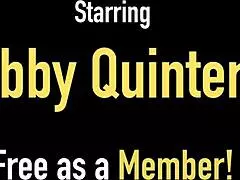 gabby quinteros shows off her big pussy lips in anal action 😘