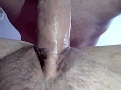 Beautiful milf in a tight ass hole - close up action