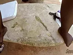 Dare to watch an extreme outdoor adventure with toys and shaking.