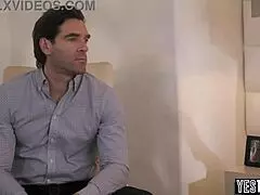 Watch this australian milf in threesome with busty ex and big-cocked boyfriend