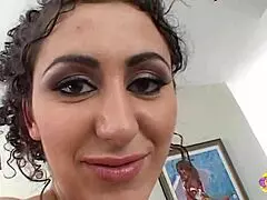 this dominant milf shows her slave how to take a strapon hard