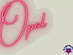 Opal Celeste moans, 'Fuck my big booty after eating ass!' PAWG interracial in high heels.