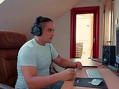 I roughly fucked my curly-haired stepmom and made her swallow my cum