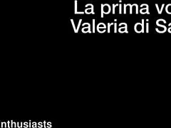 Valeria, the lover from Carrara, explores passion.