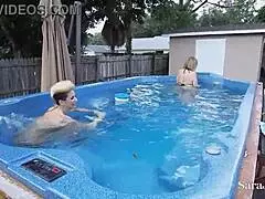 Lesbians Della Dane dive into steamy anal play