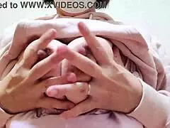 Married Woman Masturbates Touching Pussy