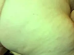 Milf rides dildo while squirting with toys