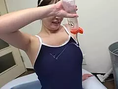 big guy fixes shower and gets fucked.