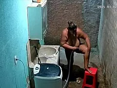 i accidentally saw my stepmom shaving her pussy on hidden camera