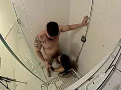 Chatting about my girlfriend in the bathroom