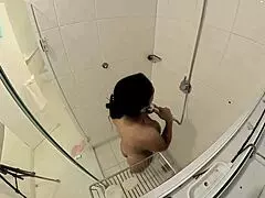 Chatting about my girlfriend in the bathroom