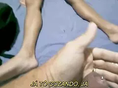 Cowgirl wife moans loudly riding in front of cuckold husband