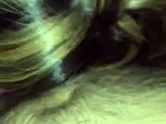 Wife shares a goodnight moment with family