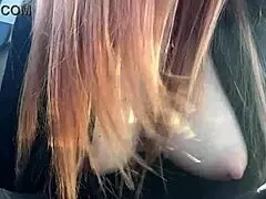 Italian milf Artemisia Love shows off big juicy tits. They bounce hot for the camera.