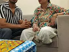 wow, jija sali game turned into wild passionate sex with hindi audio 🔥💦