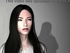 Megan F slammed by big black cock hard! 😈