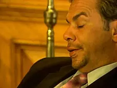 fucked blonde milf in golden high heels 😍