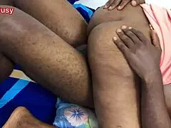 Real homemade sex of married African couple in black xxx video