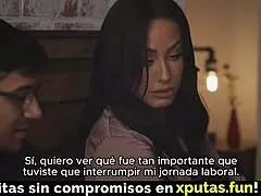 latina milf attempts to hide stolen item in bra at shop - liftermilf