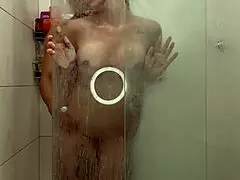 hey, wanna see wild romantic action in the shower with a submissive wife?