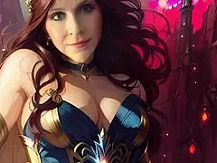 Granny Carmen's Hardcore Solo Pussy Play