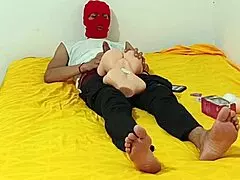 whoa, my friend got me a torso to jerk my flaccid cock!